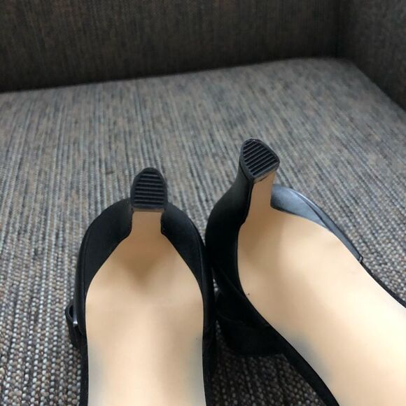 BP 4” Heels D’Orsay Ankle Strap Leather Suede 9 - Picture 4 of 7